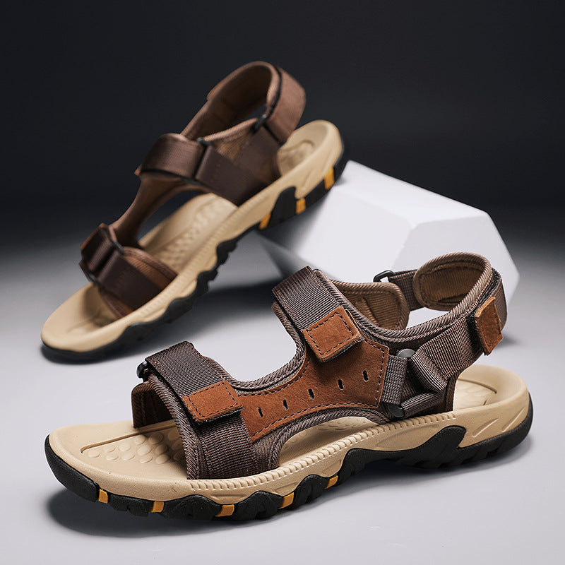 Men’s Outdoor Trek Sandals – Adjustable Straps & All-Day Comfort